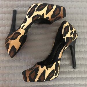 Jessica Simpson Leopard Heels
